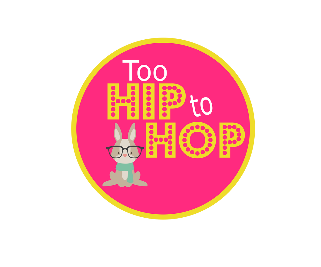 Too Hip to Hop Package Tags - Dots and Bows Designs