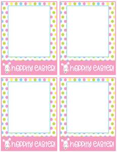 Hoppity Easter Card 4x5 - Dots and Bows Designs