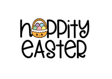 Load image into Gallery viewer, Hoppity Easter Cutter - Dots and Bows Designs
