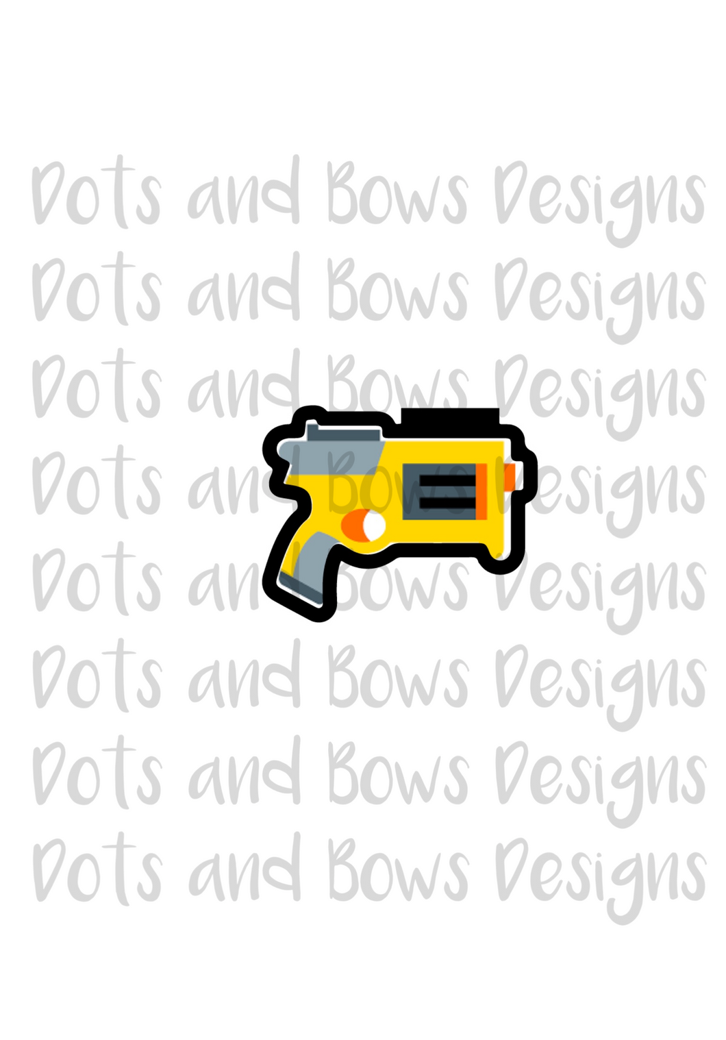 Foam Dart Blaster Gun - Dots and Bows Designs