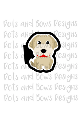 Labrador Cutter - Dots and Bows Designs