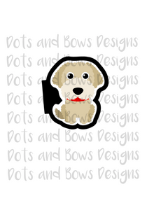 Labrador Cutter - Dots and Bows Designs