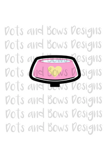Bowl Cutter - Dots and Bows Designs