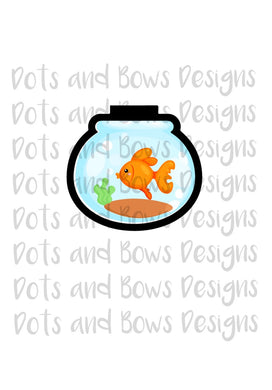 Fish Bowl Cutter - Dots and Bows Designs