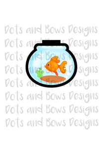Fish Bowl Cutter - Dots and Bows Designs