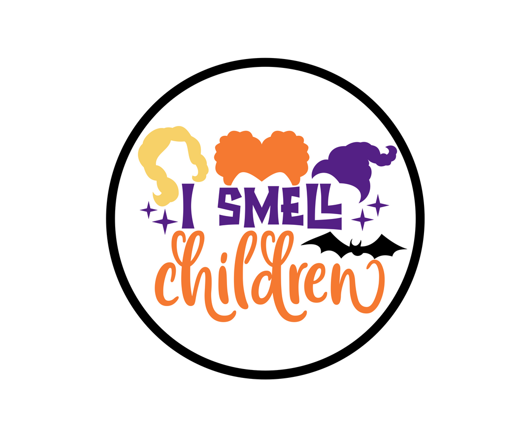 I Smell Children Package Tag - Dots and Bows Designs