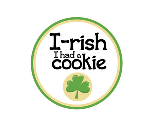 I-rish Cookie Package Tags - Dots and Bows Designs