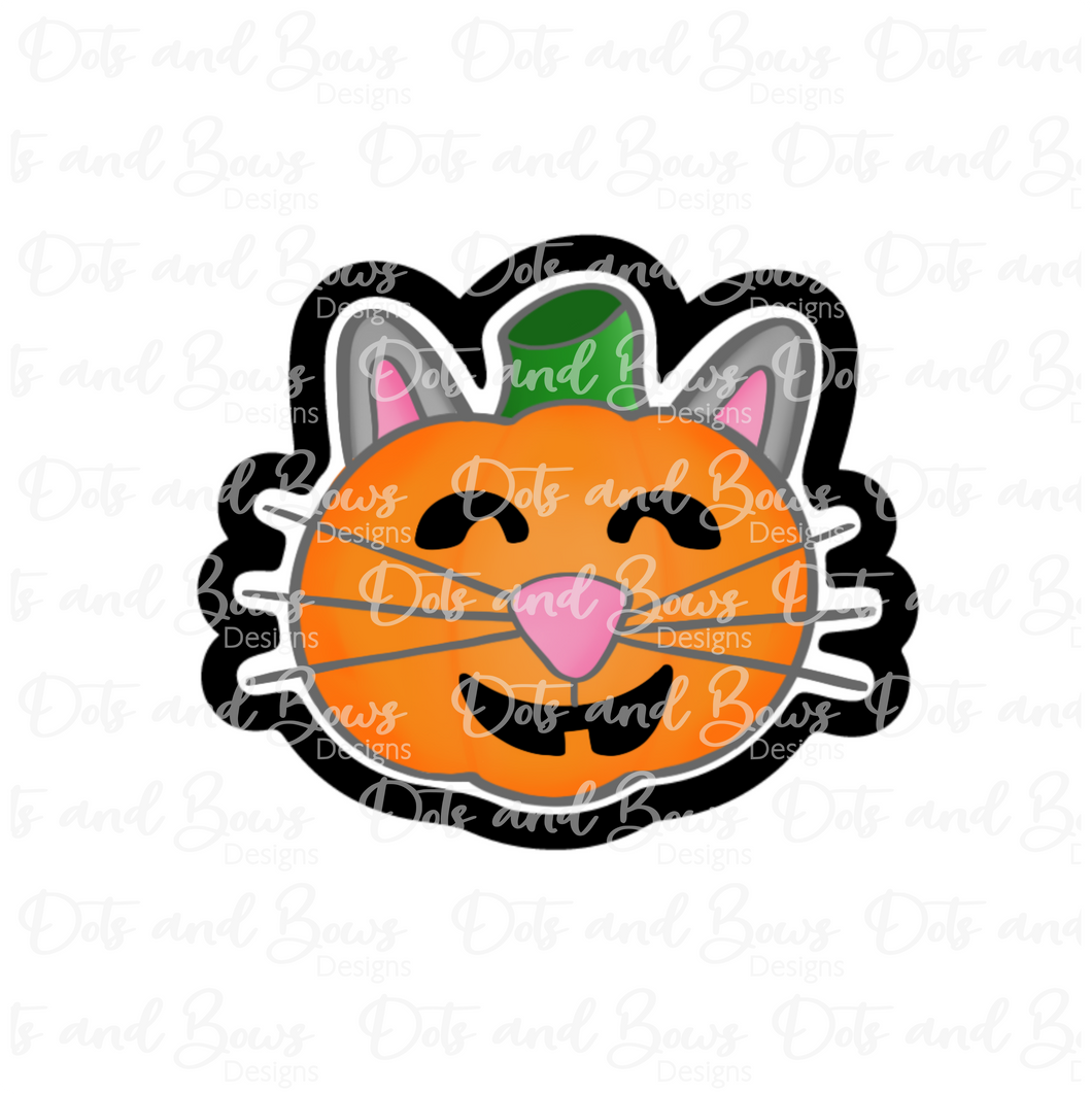 Kitty Pumpkin Cutter