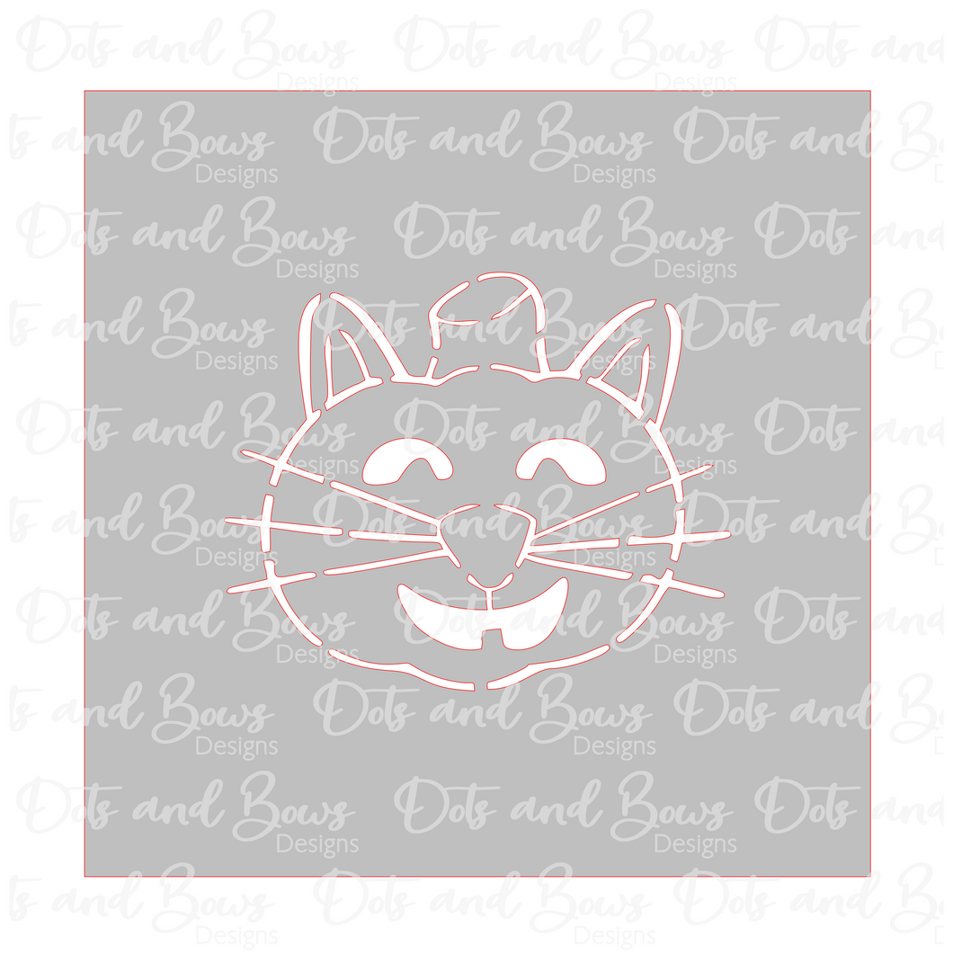 Kitty Pumpkin PYO Stencil Digital Download