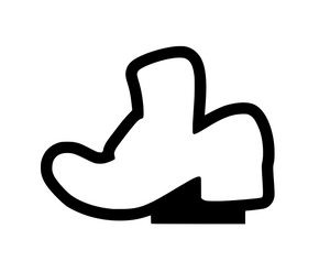 Leprechaun Shoe Cutter - Dots and Bows Designs
