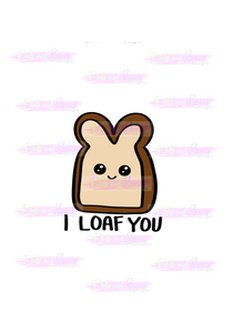 I Loaf You Cutter - Dots and Bows Designs