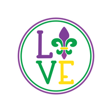 Load image into Gallery viewer, Love Mardi Gras Package Tags