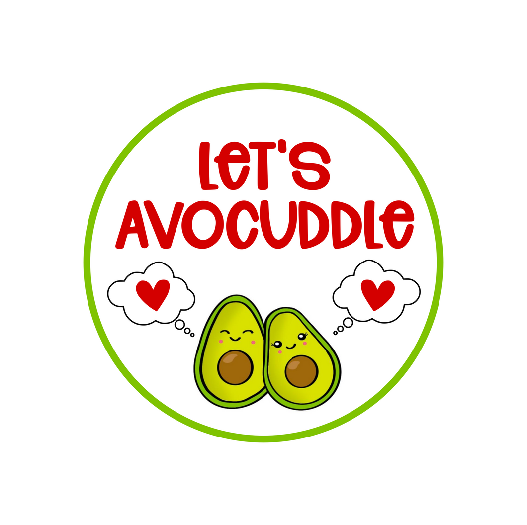 Let's Avocuddle Package Tags