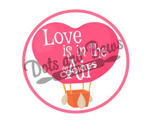 Load image into Gallery viewer, Love Is In The Air Package Tags - Dots and Bows Designs
