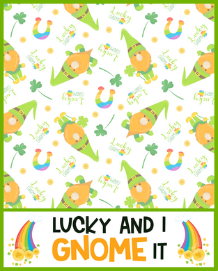 Lucky Gnome It 4x5 Backer Card