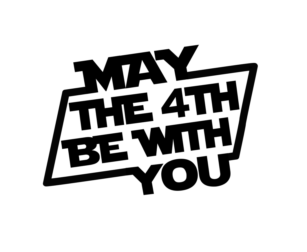 May the 4th Cutter - Dots and Bows Designs