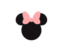 Load image into Gallery viewer, Girl Mouse Head Cutter - Dots and Bows Designs