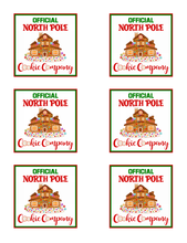 Load image into Gallery viewer, North Pole Cookie Co 3x3 Insert Card