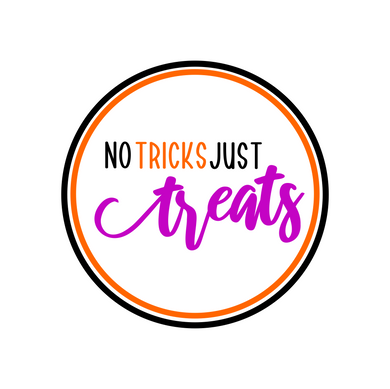 NoTricks Just Treats Package Tag