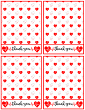 Load image into Gallery viewer, Nurse Thank You Card 4x5 - Dots and Bows Designs