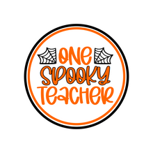 Load image into Gallery viewer, One Spooky Teacher Package Tag