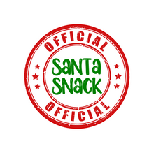 Load image into Gallery viewer, Santa Snack Package Tags