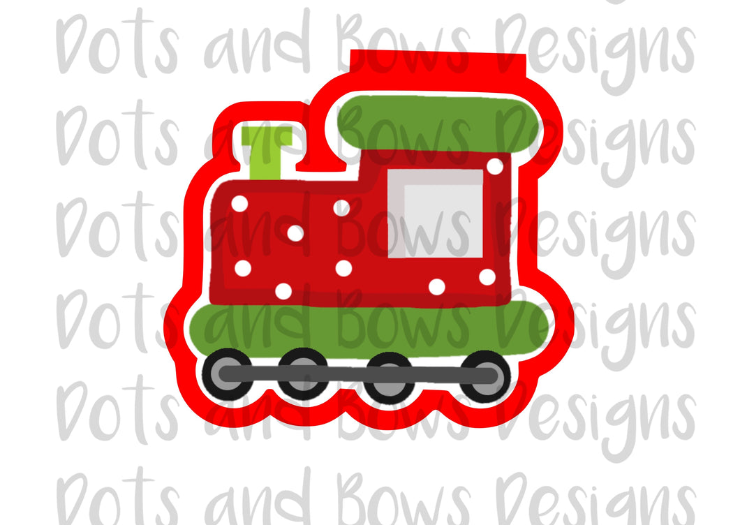 Christmas Express Cutter - Dots and Bows Designs