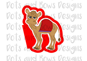 Nativity Camel Cutter - Dots and Bows Designs