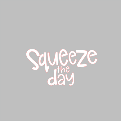 2 piece Squeeze the Day Stencil - Dots and Bows Designs