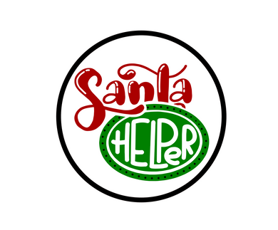 Santa Helper Package Tags - Dots and Bows Designs