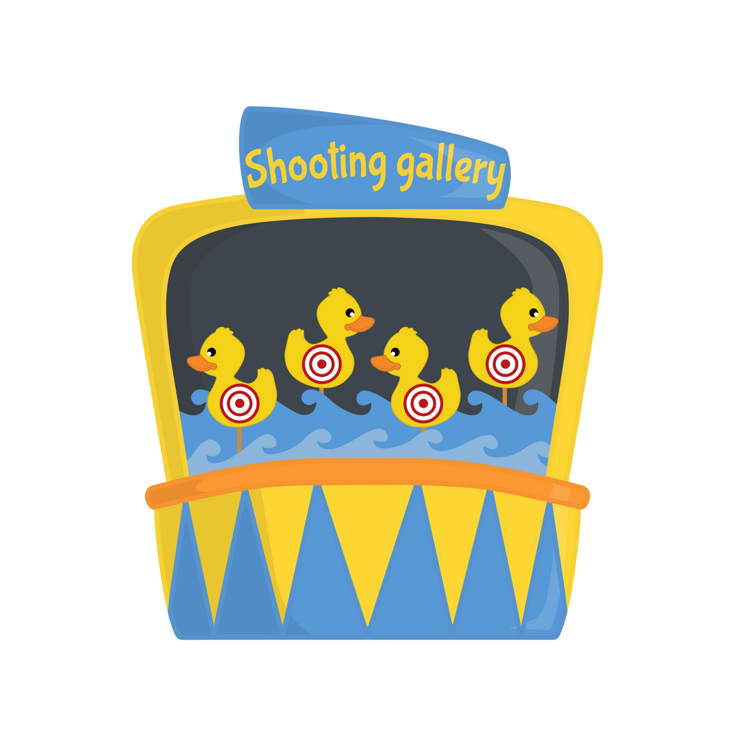 Shooting Gallery Cutter - Dots and Bows Designs