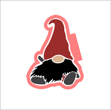 Load image into Gallery viewer, Sitting Gnome Cutter - Dots and Bows Designs