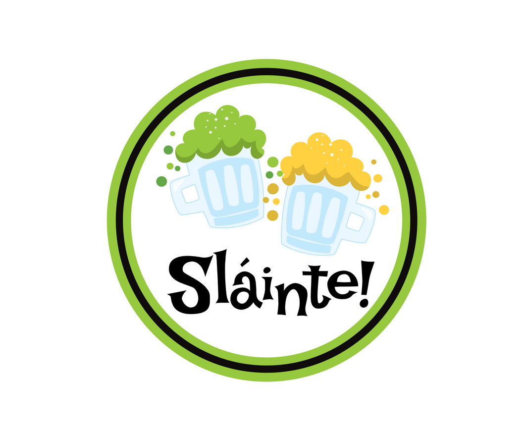 Slainte Package Tags - Dots and Bows Designs
