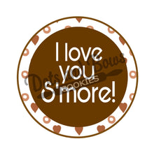 Load image into Gallery viewer, I Love You Smore Package Tags - Dots and Bows Designs