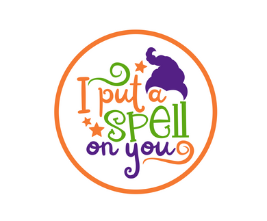 Spell On You Package Tag - Dots and Bows Designs