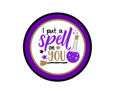 Load image into Gallery viewer, Spell On You 2 Package Tag - Dots and Bows Designs