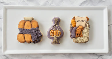 Thankful Fall Advanced Cookie Tutorial- DIGITAL DOWNLOAD DECORATING TUTORIAL ONLY