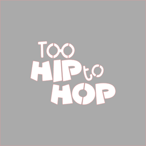 Too Hip to Hop Stencil Digital Download - Dots and Bows Designs