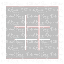 Load image into Gallery viewer, Tic Tac Toe Gift Board Cutter Set