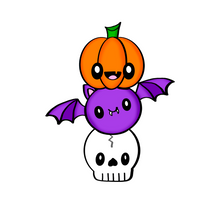 Load image into Gallery viewer, Stacked Halloween Cutter Set