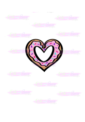 Heart Donut Cutter - Dots and Bows Designs