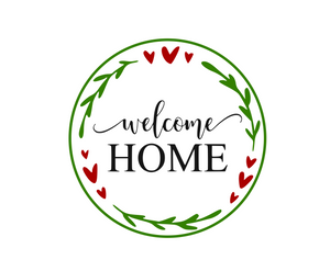 Welcome Home Floral Package Tags - Dots and Bows Designs