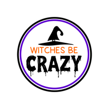 Load image into Gallery viewer, Witches Be Crazy Package Tag