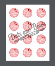 Load image into Gallery viewer, We Go Together Package Tags - Dots and Bows Designs