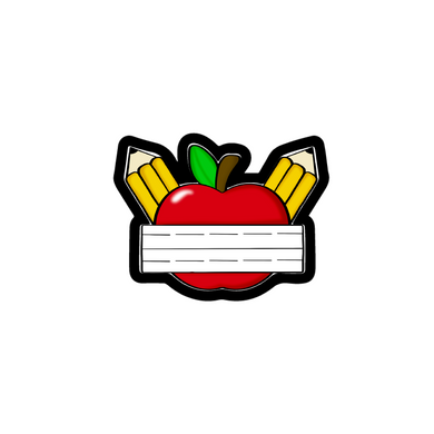 Apple and Pencils STL Cutter File