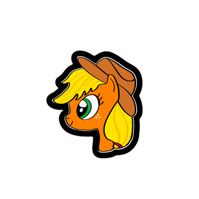 Applejack Pony STL Cutter File