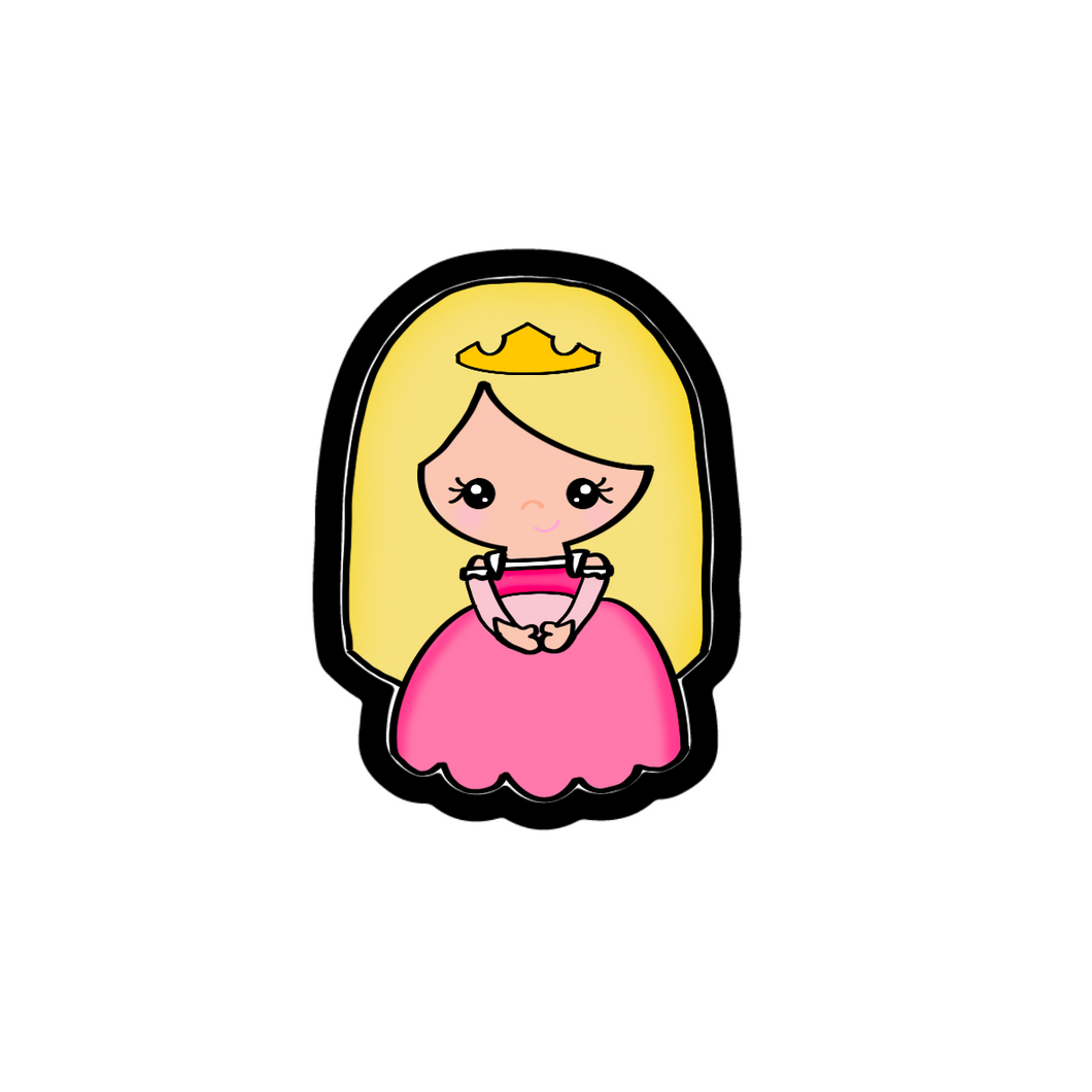 Blonde Pink Princess Cutter