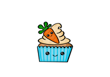 Load image into Gallery viewer, Carrot Cupcake Cutter - Dots and Bows Designs
