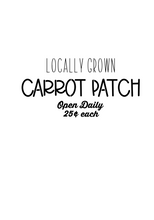 Load image into Gallery viewer, Carrot Patch Stencil - Dots and Bows Designs