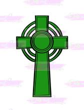 Load image into Gallery viewer, Celtic Cross Cutter - Dots and Bows Designs